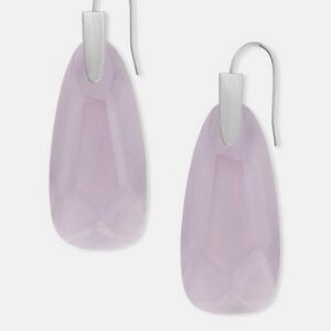 Kendra Scott Maize Drop Earrings Violet Glass